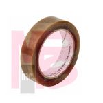 3M Polyester Film Electrical Tape 54  Translucent  Rubber Thermosetting Adhesive   22.5 in x 72 yd (57.2 cm x 65.8 m)  logroll