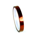 3M Polyimide Film Electrical Tape 1205, Amber, Acrylic Adhesive, 1 mil film, 3/4 in x 36 yd (19,05 mm x 33 m), 12 per case