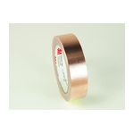 3M 1245-3/4"X18YD EMI Embossed Copper Shielding Tape 3/4 in x 18 yd (19.05 mm x 16.5 m) - Micro Parts &amp; Supplies, Inc.