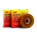 3M 2510-1X36YD Scotch(R) Electrical Insulating Varnished Cambric Tape 1 in x 36 yd (25 mm x 33 m) - Micro Parts &amp; Supplies, Inc.