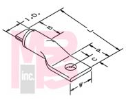 3M 31045 Scotchlok Copper One Hole Long Barrel Lug up to 35 kV - Micro Parts &amp; Supplies, Inc.