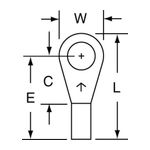 3M M18-10R/LK Scotchlok Ring Tongue Non-Insulated Brazed Seam  - Micro Parts &amp; Supplies, Inc.