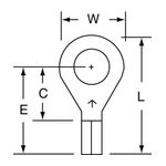 3M MU14-14R/SK Scotchlok Ring Tongue Non-Insulated Butted Seam  - Micro Parts &amp; Supplies, Inc.