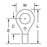 3M M14-14R/SK Scotchlok Ring Tongue Non-Insulated Brazed Seam  - Micro Parts &amp; Supplies, Inc.