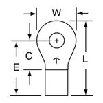 3M M10-6RK Scotchlok Ring Tongue Non-Insulated Brazed Seam  - Micro Parts &amp; Supplies, Inc.