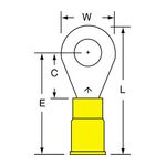 3M MVU10-14R/SK Scotchlok Ring Tongue Vinyl Insulated Butted Seam  - Micro Parts &amp; Supplies, Inc.