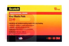 3M 2200-6-1/2X4-1/2 Scotch Vinyl Mastic Pad 125 Mil - Micro Parts &amp; Supplies, Inc.