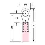 3M MH18-10R/LK Scotchlok Ring Tongue Heat Shrink Brazed Seam  - Micro Parts &amp; Supplies, Inc.