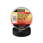 3M 88-SUPER-1-1/2X44FT Scotch(R) Premium Vinyl Electrical Tape Super 1 1/2 in x 44 ft (38 mm x 13.4 m) - Micro Parts &amp; Supplies, Inc.