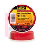 3M 35-Red-3/4x66FT Scotch(R) Vinyl Electrical Color Coding Tape 3/4 in x 66 ft (19 mm x 20.1 m) - Micro Parts &amp; Supplies, Inc.