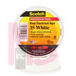 3M 35-White-3/4x66FT Scotch(R) Vinyl Electrical Color Coding Tape 3/4 in x 66 ft (19 mm x 20.1 m) - Micro Parts &amp; Supplies, Inc.