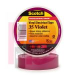 3M 35-Violet-3/4x66FT Scotch(R) Vinyl Electrical Color Coding Tape 3/4 in x 66 ft (19 mm x 20.1 m) - Micro Parts &amp; Supplies, Inc.