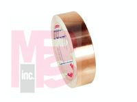 3M EMI Copper Foil Shielding Tape 1181  23 in x 60 yd (58.42cm x 54.9 m)  logroll untrimmed