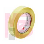 3M Polyester Film Electrical Tape 1350F-1  yellow  24"x72yds log roll  on 3" plastic core