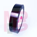 3M PTFE Film Electrical Tape 61  Translucent  Silicone Adhesive  5-mil  1/4 in x 36 yds  (6 35mm x 33m)  36 per case