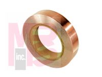 3M Copper Foil Tape 1125  3/4 in x 36yd (19 05 mm x 33 m)