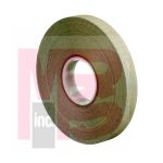 3M Microfinishing Film Roll 373L  2-3/4 in X 450 ft X 3 in Scallop Both Sides 3/8 in X 3/8 in Type 2  Green  5MIL  30 Micron