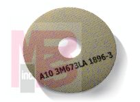 3M Trizact Industrial Diamond HX Film Disc 673LA  5MIL 15 in X 3-1/2 in A10