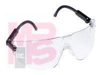 3M Lexa Fighter Protective Eyewear 15154-00000-100 Clear Anti-Fog Lens  Black Temple Large 100 EA/Case