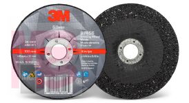 3M Silver Depressed Center Grinding Wheel 87456 T27 4 in x 1/4 in x 5/8 in 10 per inner 20 per case