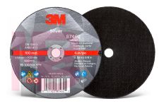 3M Silver Cut-Off Wheel 87462  T1 4 in x .060 in x 3/8 in 25 per inner 50 per case