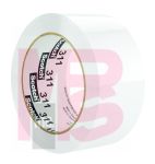 3M Scotch Box Sealing Tape 311 White 48 mm x 100 m 36 per case Bulk